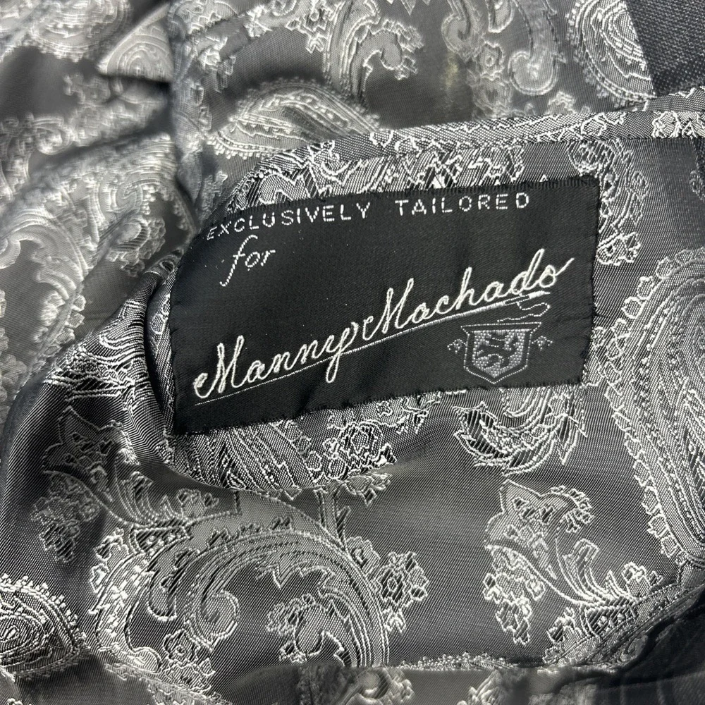 Sport Coat Hand Tailored for Manny Machado by Raphael Wardrobe Design Wool‎